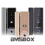 قفل دیجیتال شیشه سکوریت آنلاین SLG101 با نمایشگر خارجی