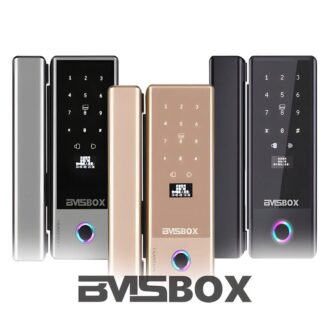 قفل دیجیتال شیشه سکوریت آنلاین SLG101 با نمایشگر خارجی