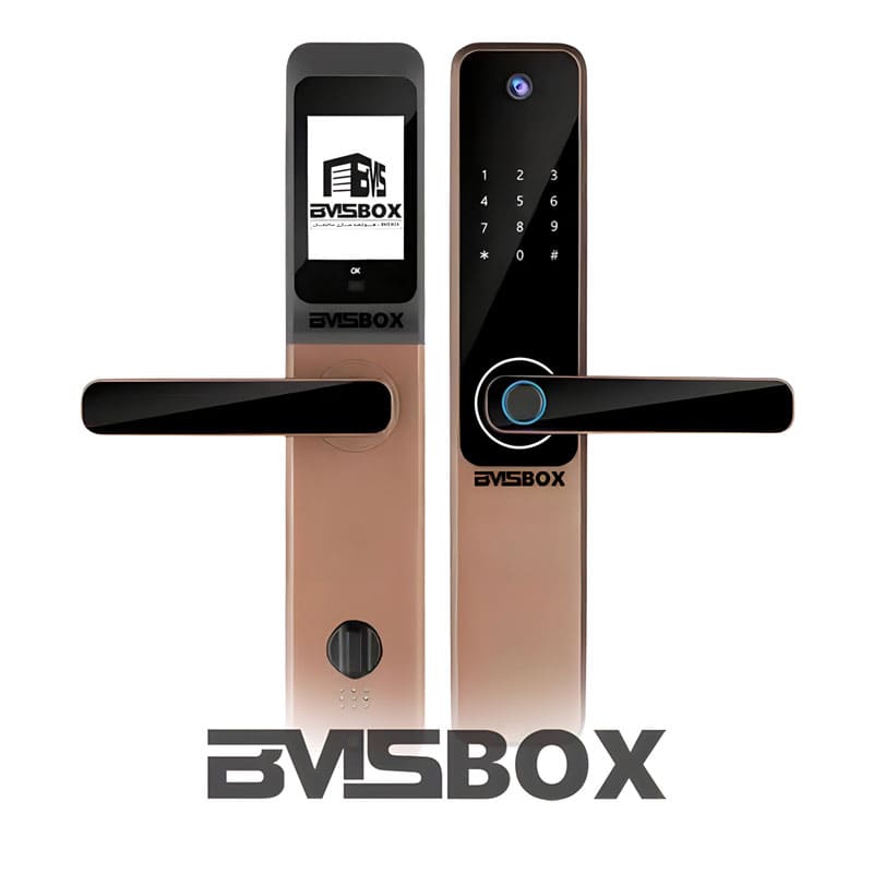 دستگیره هوشمند اتاقی با نمایشگر داخلی SLR203 برند BMSBOX