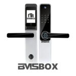دستگیره هوشمند اتاقی با نمایشگر داخلی SLR203 برند BMSBOX